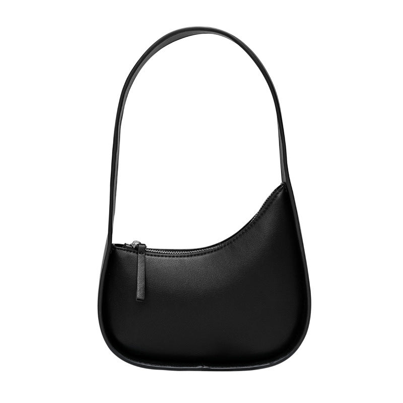 Half-Moon Shoulder Bag black