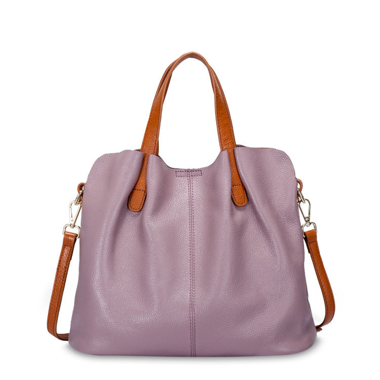 Soft Leather Tote Bag