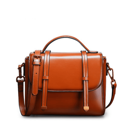 brown European Shoulder Bag