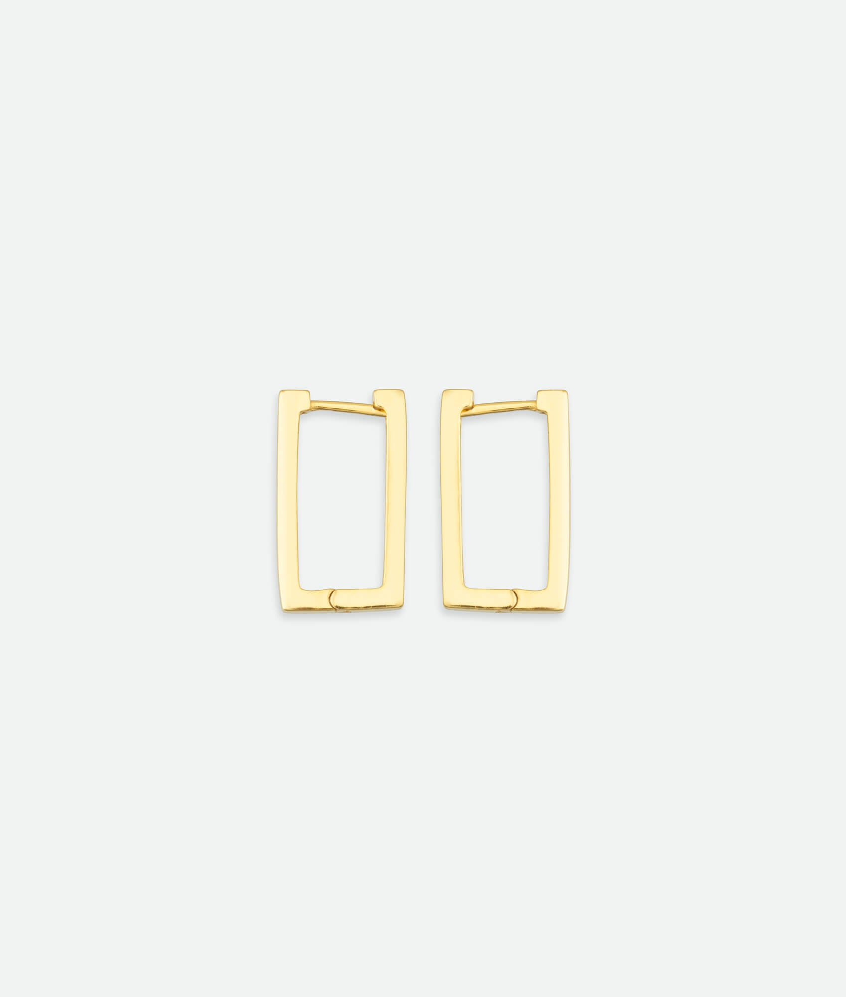 Block Hoop Earrings