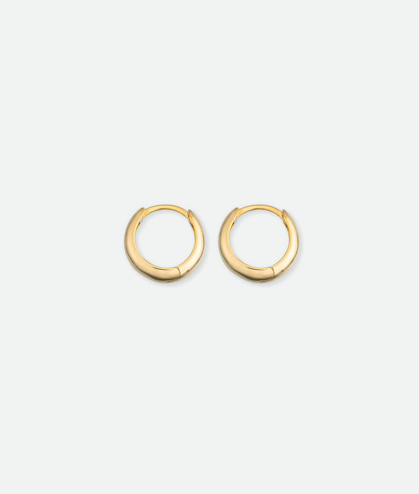 Gold Huggie Hoop Earrings