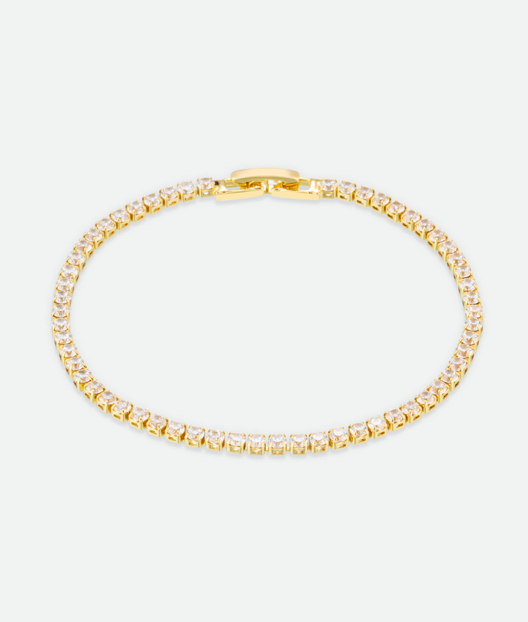 Gold Tennis Bracelet