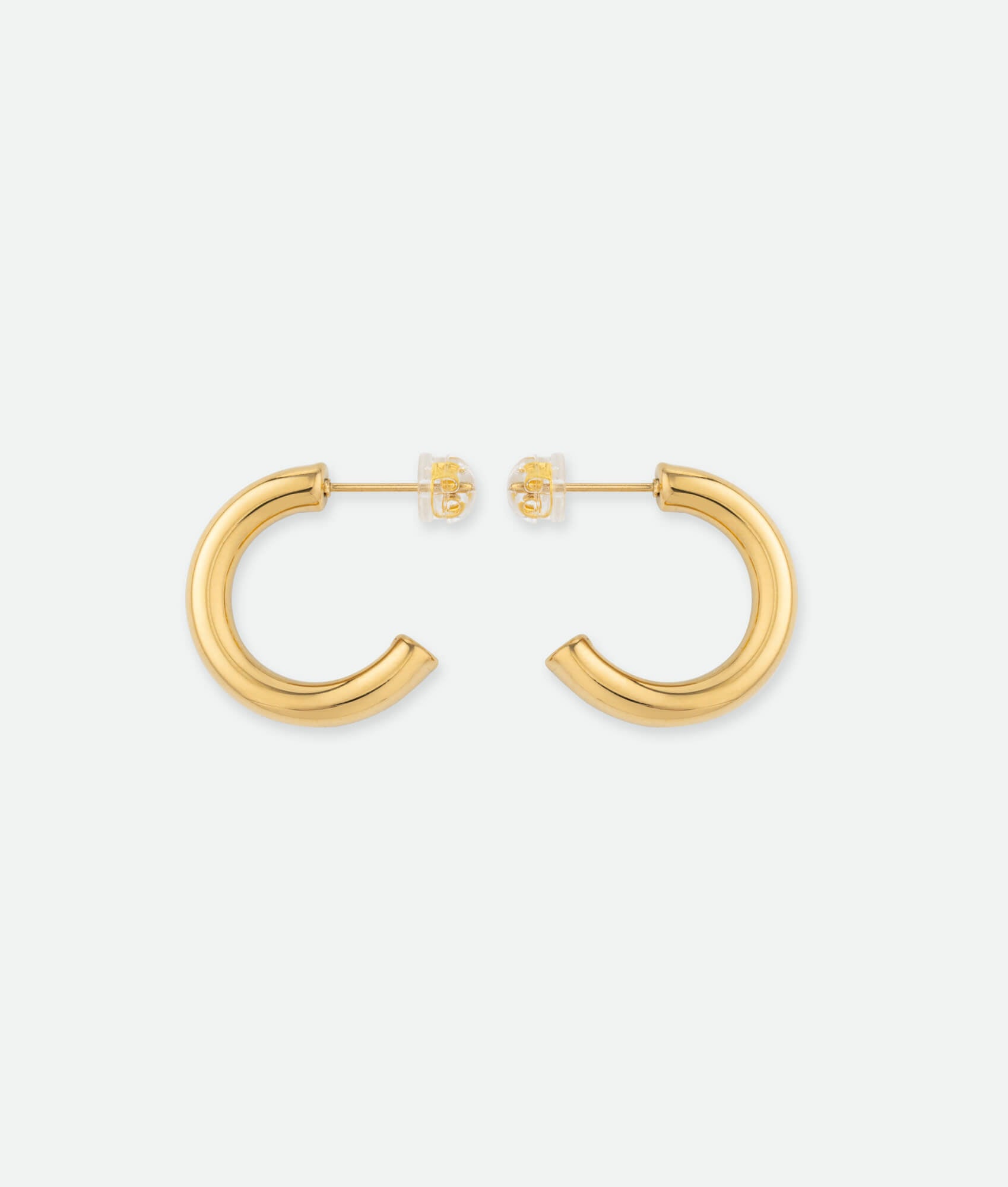 Gold hoop earrings