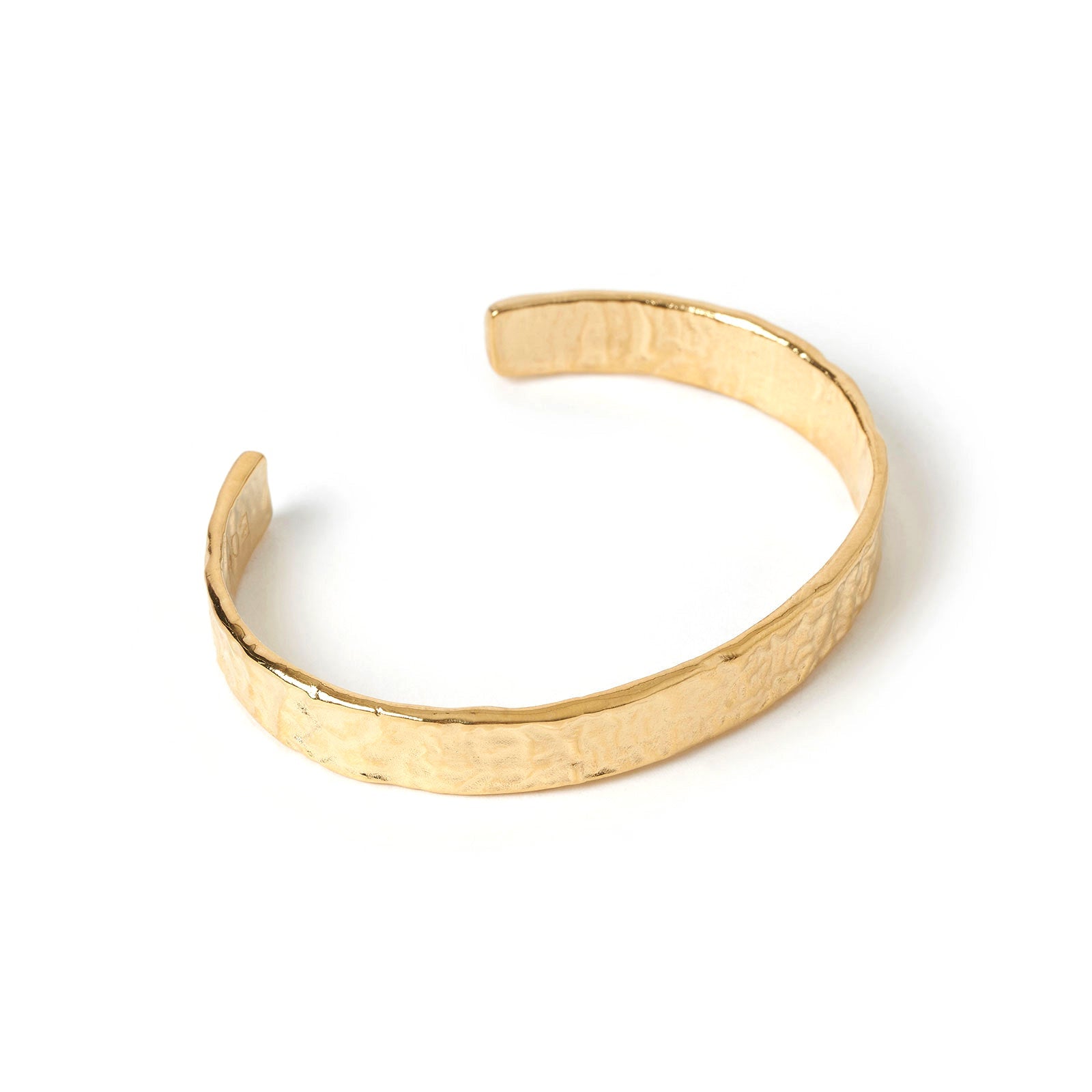 Flat Gold Cuff Bracelet