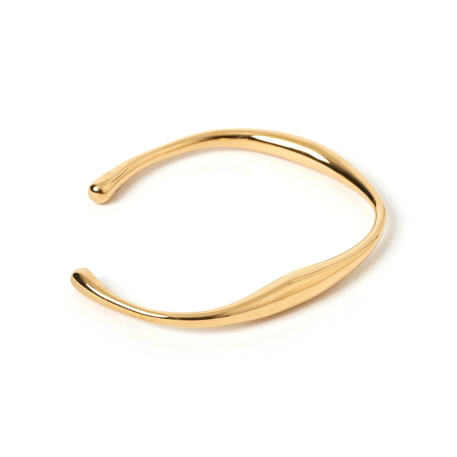 Women’s Wavy Gold Bracelet