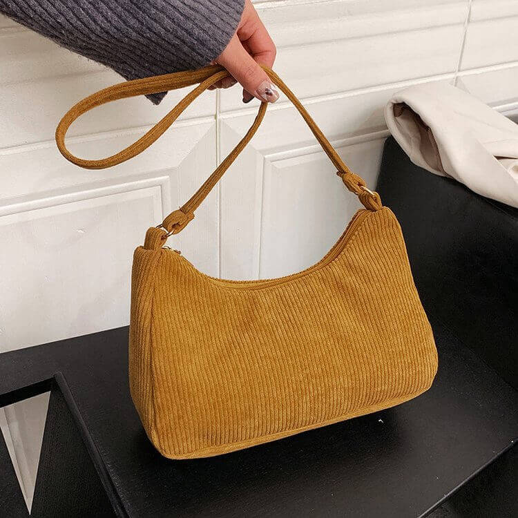 Corduroy Handbag